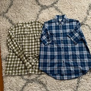 BUNDLE OF MADEWELL PLAID SHIRTS!!!